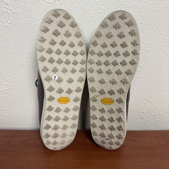 Magnanni Shoes Warwick Leather‎ Oxford Lace Up Low Top Sneakers Grey 9M 22684 - Picture 9 of 10